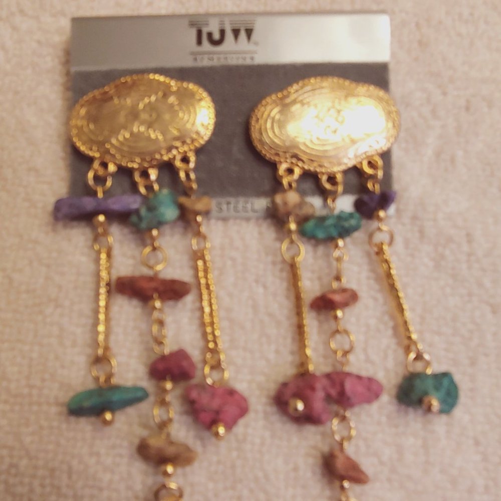 NWT Beaded Earrings